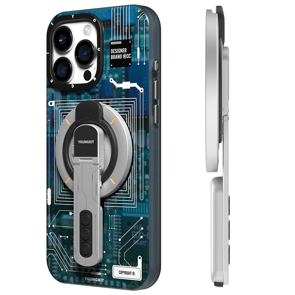 Youngkit Technology Serisi Telefon ve Tabletler için Magnetik Ring Stand Youngkit Technology Serisi Telefon ve Tabletler için Magnetik Ring Stand